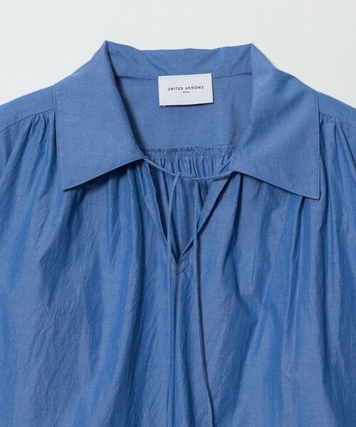 UNITED ARROWS / ユナイテッドアローズ シャツ・ブラウス | テントライン スキッパー ブラウス ‐ウォッシャブル‐ | 詳細4