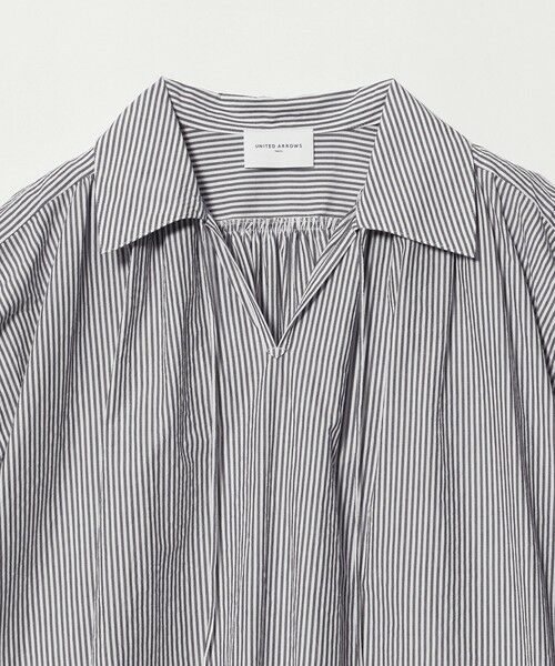 UNITED ARROWS / ユナイテッドアローズ シャツ・ブラウス | テントライン スキッパー ブラウス ‐ウォッシャブル‐ | 詳細23