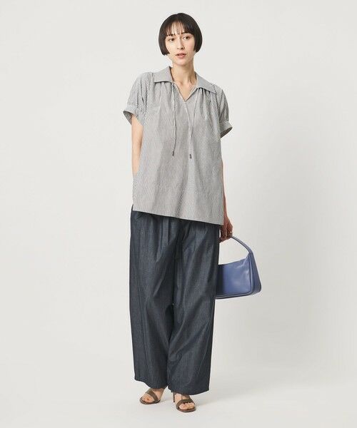 UNITED ARROWS / ユナイテッドアローズ シャツ・ブラウス | テントライン スキッパー ブラウス ‐ウォッシャブル‐ | 詳細21