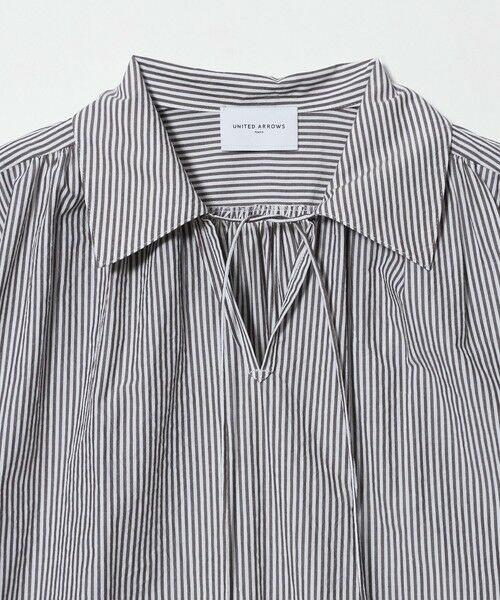 UNITED ARROWS / ユナイテッドアローズ シャツ・ブラウス | テントライン スキッパー ブラウス ‐ウォッシャブル‐ | 詳細10