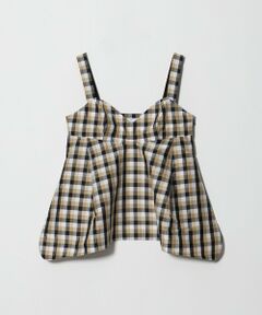 UNITED ARROWS / ユナイテッドアローズ キャミソール・チューブトップ | カラー ギンガムチェック キャミソール ‐ウォッシャブル‐