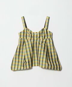 UNITED ARROWS / ユナイテッドアローズ キャミソール・チューブトップ | カラー ギンガムチェック キャミソール ‐ウォッシャブル‐