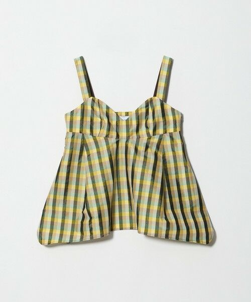 UNITED ARROWS / ユナイテッドアローズ キャミソール・チューブトップ | カラー ギンガムチェック キャミソール ‐ウォッシャブル‐ | 詳細21