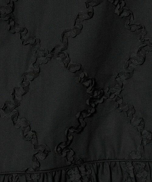 UNITED ARROWS / ユナイテッドアローズ シャツ・ブラウス | エンブロイダリー フリル フレンチスリーブ ブラウス | 詳細12