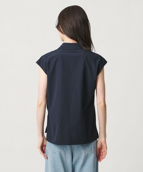 UNITED ARROWS / ユナイテッドアローズ シャツ・ブラウス | メロー フリル スキッパー フレンチスリーブ シャツ ‐防シワ 吸水速乾 UVカット 遮熱性 接触冷感‐ | 詳細23