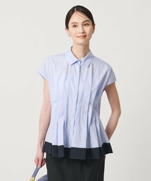 UNITED ARROWS / ユナイテッドアローズ シャツ・ブラウス | タック フレンチスリーブ シャツ | 詳細7
