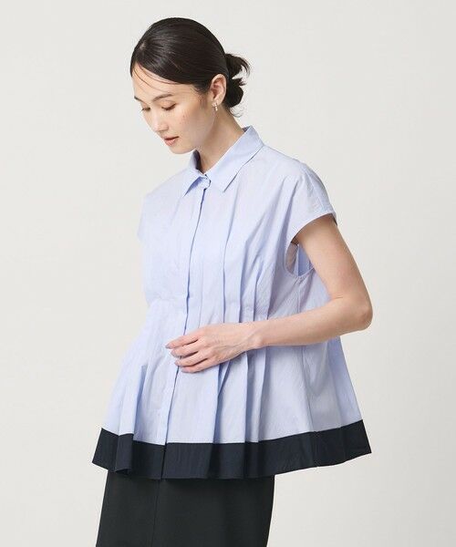 UNITED ARROWS / ユナイテッドアローズ シャツ・ブラウス | タック フレンチスリーブ シャツ | 詳細8