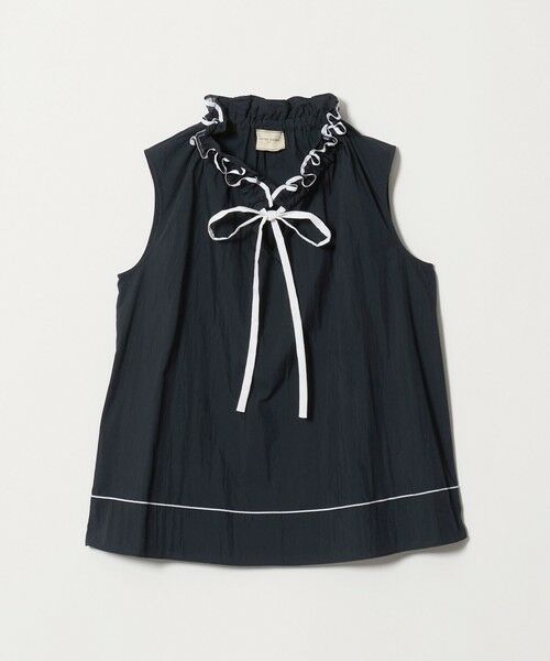 UNITED ARROWS / ユナイテッドアローズ シャツ・ブラウス | スタンド フリル ノースリーブ ブラウス ‐ウォッシャブル‐ | 詳細24