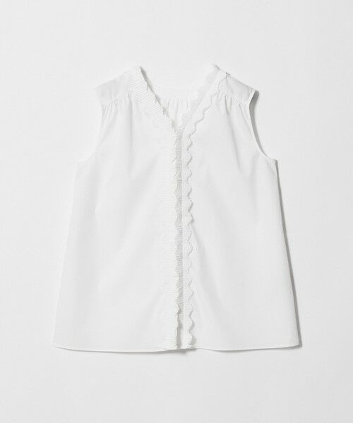 UNITED ARROWS / ユナイテッドアローズ シャツ・ブラウス | 2WAY タックフリル ノースリーブ ブラウス | 詳細4