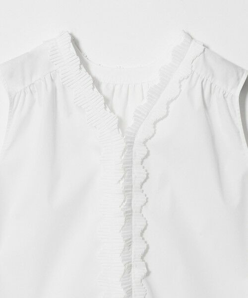 UNITED ARROWS / ユナイテッドアローズ シャツ・ブラウス | 2WAY タックフリル ノースリーブ ブラウス | 詳細5