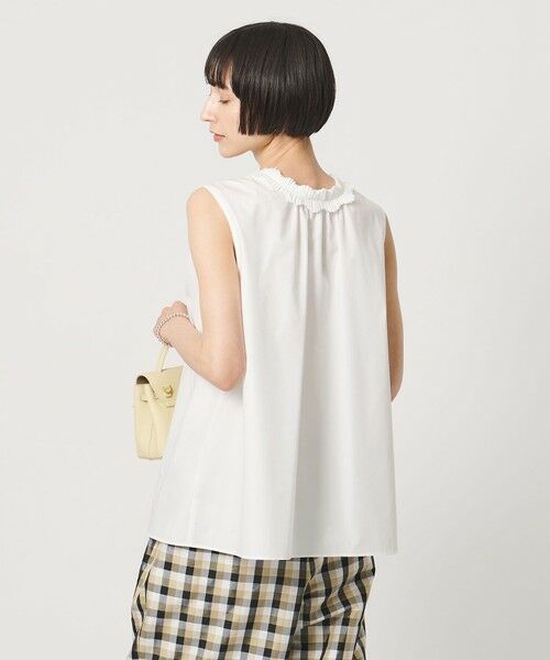 UNITED ARROWS / ユナイテッドアローズ シャツ・ブラウス | 2WAY タックフリル ノースリーブ ブラウス | 詳細2