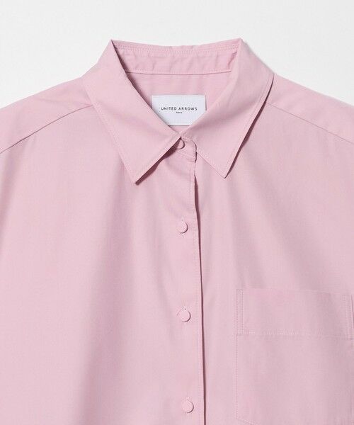 UNITED ARROWS / ユナイテッドアローズ シャツ・ブラウス | バックフレア フレンチスリーブ シャツ | 詳細4