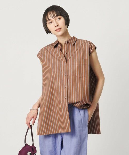 UNITED ARROWS / ユナイテッドアローズ シャツ・ブラウス | バックフレア フレンチスリーブ シャツ | 詳細18
