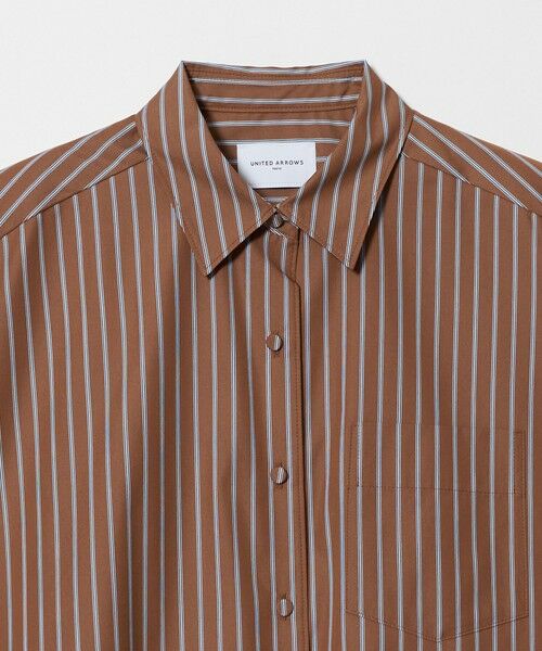 UNITED ARROWS / ユナイテッドアローズ シャツ・ブラウス | バックフレア フレンチスリーブ シャツ | 詳細11