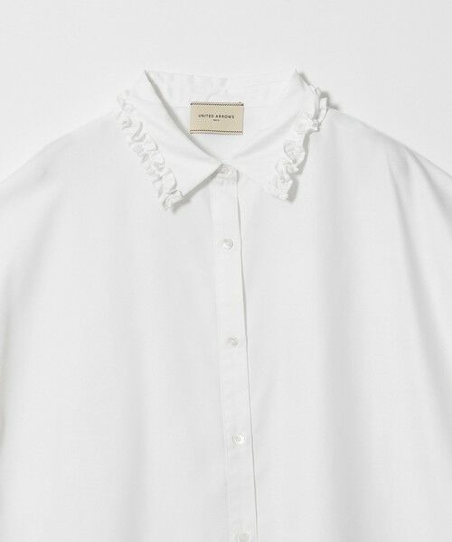 UNITED ARROWS / ユナイテッドアローズ シャツ・ブラウス | ミニフリル シャツ | 詳細5