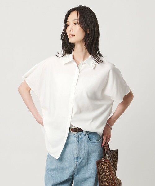 UNITED ARROWS / ユナイテッドアローズ シャツ・ブラウス | ミニフリル シャツ | 詳細2