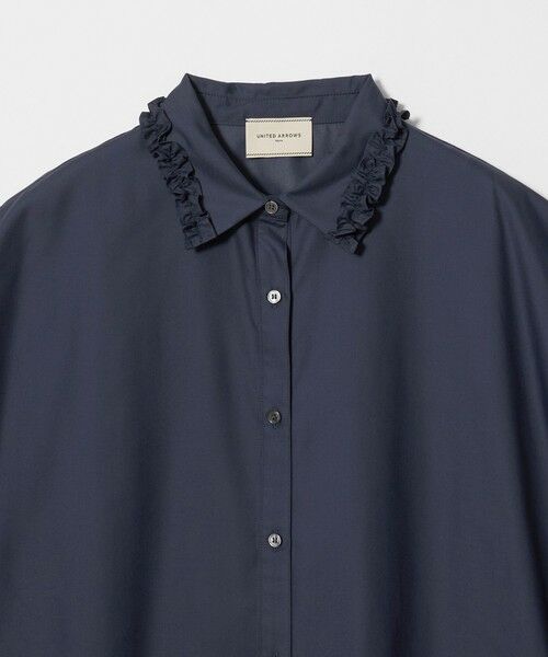 UNITED ARROWS / ユナイテッドアローズ シャツ・ブラウス | ミニフリル シャツ | 詳細11