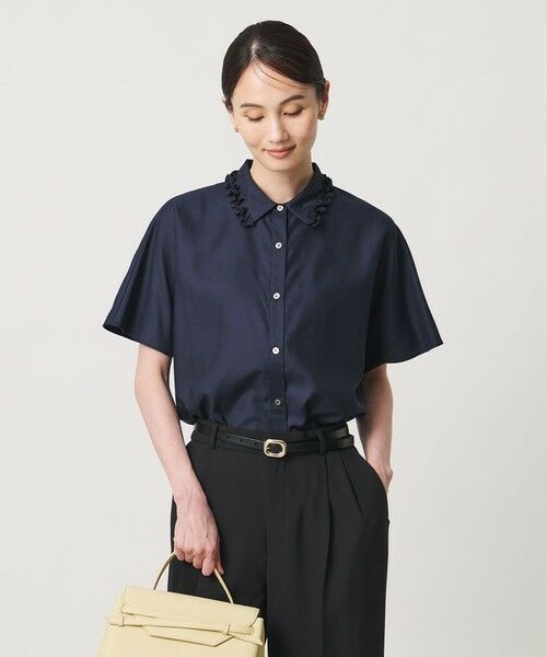 UNITED ARROWS / ユナイテッドアローズ シャツ・ブラウス | ミニフリル シャツ | 詳細7