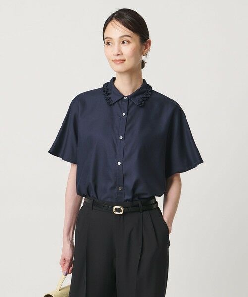 UNITED ARROWS / ユナイテッドアローズ シャツ・ブラウス | ミニフリル シャツ | 詳細8