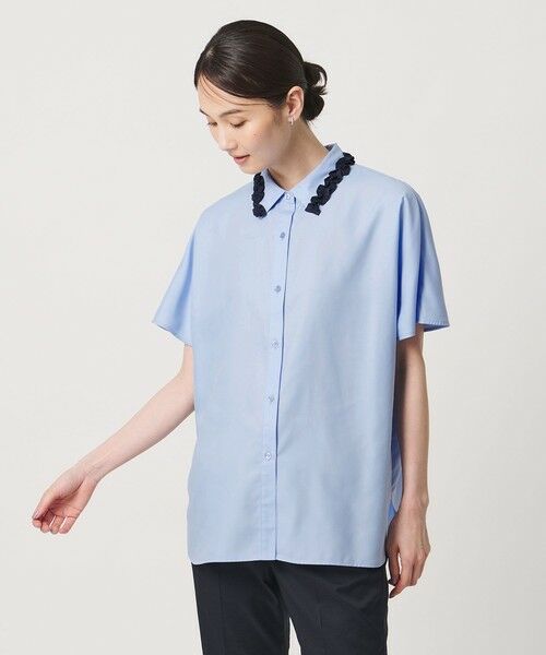 UNITED ARROWS / ユナイテッドアローズ シャツ・ブラウス | ミニフリル シャツ | 詳細13
