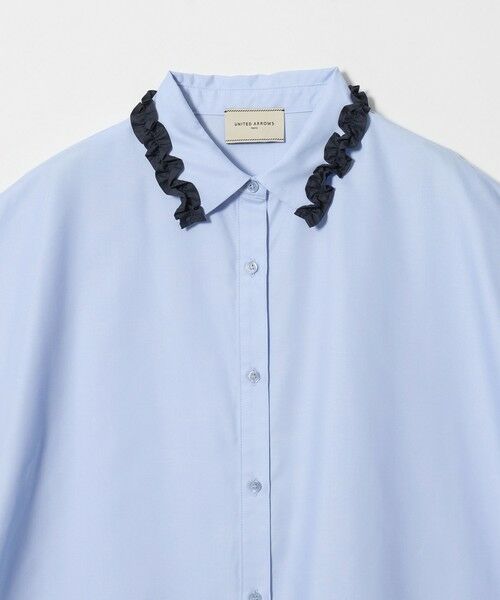 UNITED ARROWS / ユナイテッドアローズ シャツ・ブラウス | ミニフリル シャツ | 詳細21