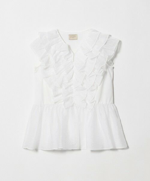 UNITED ARROWS / ユナイテッドアローズ カットソー | レディー フリル チュール カットソー ‐ウォッシャブル‐ | 詳細5