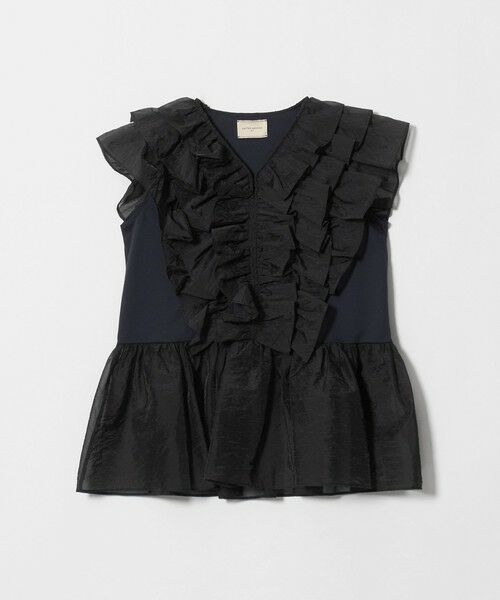 UNITED ARROWS / ユナイテッドアローズ カットソー | レディー フリル チュール カットソー ‐ウォッシャブル‐ | 詳細20