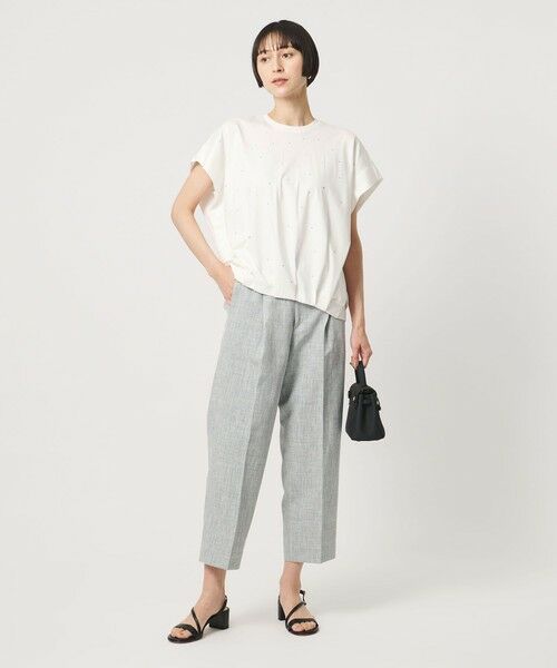 UNITED ARROWS / ユナイテッドアローズ カットソー | ビジュー Tシャツ ‐接触冷感‐ | 詳細3