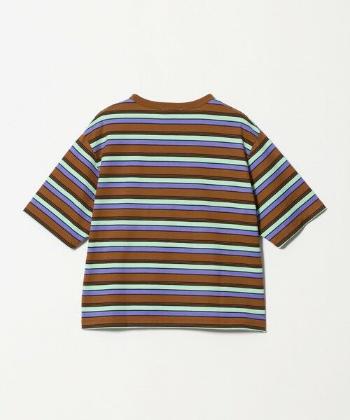 UNITED ARROWS / ユナイテッドアローズ カットソー | マルチボーダー ハーフスリーブ Tシャツ | 詳細13