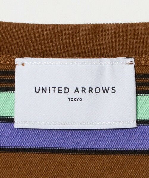 UNITED ARROWS / ユナイテッドアローズ カットソー | マルチボーダー ハーフスリーブ Tシャツ | 詳細17