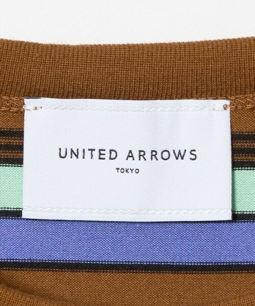 UNITED ARROWS / ユナイテッドアローズ キャミソール・チューブトップ | マルチボーダー ノースリーブ Tシャツ | 詳細16