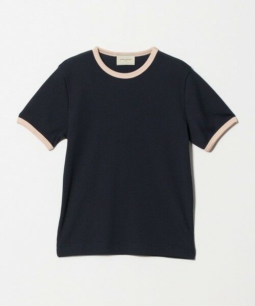 UNITED ARROWS / ユナイテッドアローズ カットソー | リブ バイカラーパイピング ショートスリーブ Tシャツ | 詳細28