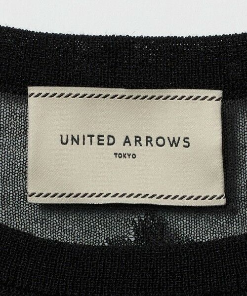 UNITED ARROWS / ユナイテッドアローズ ニット・セーター | シアー フラワー ショートスリーブ ニット ‐ウォッシャブル‐ | 詳細19