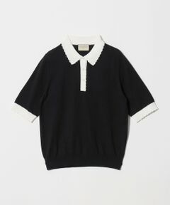 UNITED ARROWS / ユナイテッドアローズ ニット・セーター | クロシェ ポロニット ‐ウォッシャブル‐