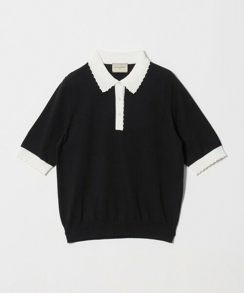 UNITED ARROWS / ユナイテッドアローズ ニット・セーター | クロシェ ポロニット ‐ウォッシャブル‐ | 詳細4