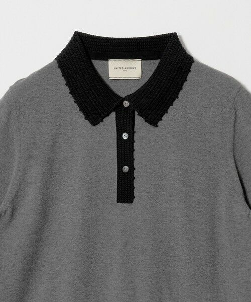 UNITED ARROWS / ユナイテッドアローズ ニット・セーター | クロシェ ポロニット ‐ウォッシャブル‐ | 詳細10