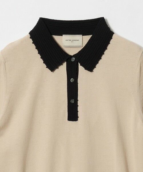 UNITED ARROWS / ユナイテッドアローズ ニット・セーター | クロシェ ポロニット ‐ウォッシャブル‐ | 詳細19