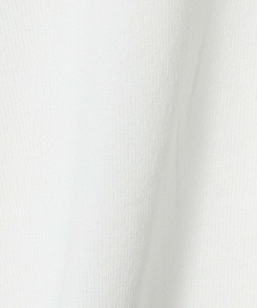 UNITED ARROWS / ユナイテッドアローズ ニット・セーター | Vネック ニット ショートスリーブ チュニック | 詳細2