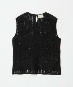 UNITED ARROWS / ユナイテッドアローズ ベスト | スパンコール エンブロイダリー ニットベスト ‐ウォッシャブル‐