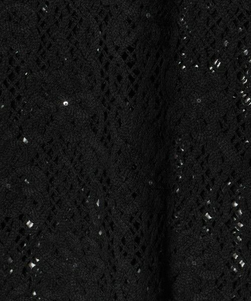 UNITED ARROWS / ユナイテッドアローズ ベスト | スパンコール エンブロイダリー ニットベスト ‐ウォッシャブル‐ | 詳細12