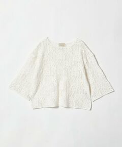 UNITED ARROWS / ユナイテッドアローズ ニット・セーター | スパンコール エンブロイダリー プルオーバー ニット ‐ウォッシャブル‐