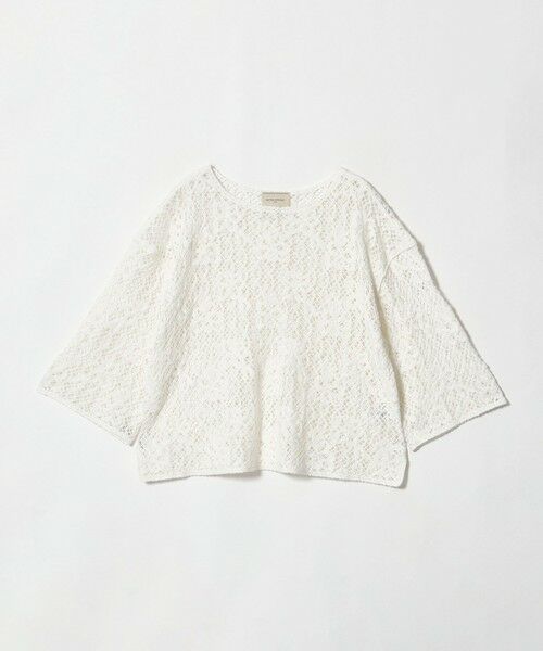 UNITED ARROWS / ユナイテッドアローズ ニット・セーター | スパンコール エンブロイダリー プルオーバー ニット ‐ウォッシャブル‐ | 詳細4