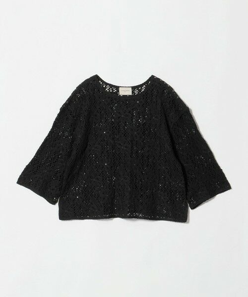 UNITED ARROWS / ユナイテッドアローズ ニット・セーター | スパンコール エンブロイダリー プルオーバー ニット ‐ウォッシャブル‐ | 詳細13