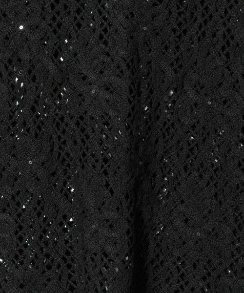 UNITED ARROWS / ユナイテッドアローズ ニット・セーター | スパンコール エンブロイダリー プルオーバー ニット ‐ウォッシャブル‐ | 詳細15