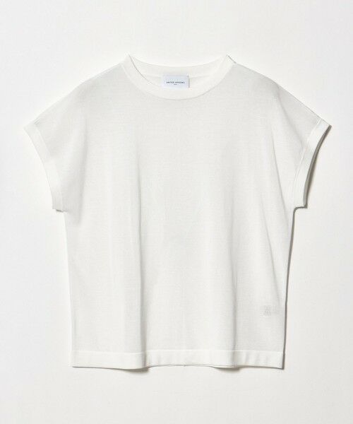 UNITED ARROWS / ユナイテッドアローズ ニット・セーター | ミニハイネック フレンチスリーブ ニット -ウォッシャブル- | 詳細4