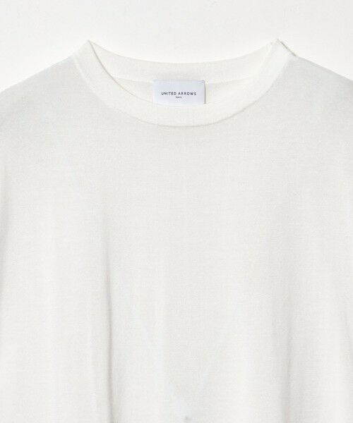 UNITED ARROWS / ユナイテッドアローズ ニット・セーター | ミニハイネック フレンチスリーブ ニット -ウォッシャブル- | 詳細5