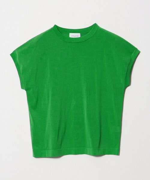 UNITED ARROWS / ユナイテッドアローズ ニット・セーター | ミニハイネック フレンチスリーブ ニット -ウォッシャブル- | 詳細14