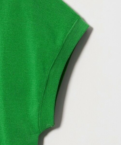 UNITED ARROWS / ユナイテッドアローズ ニット・セーター | ミニハイネック フレンチスリーブ ニット -ウォッシャブル- | 詳細17
