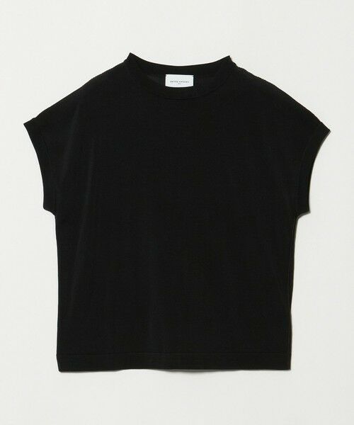 UNITED ARROWS / ユナイテッドアローズ ニット・セーター | ミニハイネック フレンチスリーブ ニット リンキング -ウォッシャブル- | 詳細4