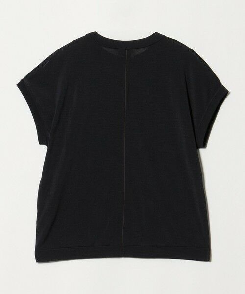 UNITED ARROWS / ユナイテッドアローズ ニット・セーター | ミニハイネック フレンチスリーブ ニット リンキング -ウォッシャブル- | 詳細5